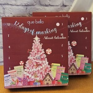 Que Bella Advent Calendar 12 Face Masks